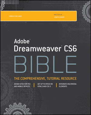 Cover art for Adobe Dreamweaver CS6 Bible