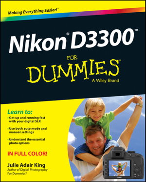 Cover art for Nikon D3300 for Dummies