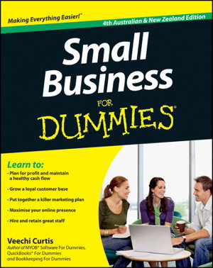 Cover art for Small Business for Dummies 4E Australian & New Zealand