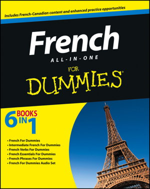 Cover art for French All-in-One For Dummies, with CD
