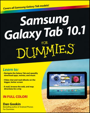 Cover art for Samsung Galaxy Tab 10.1 For Dummies