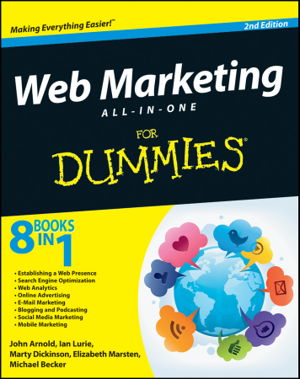 Cover art for Web Marketing All-in-One For Dummies