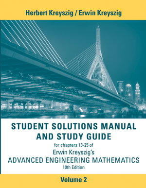 Cover art for Advanced Engineering Mathematics 10E Student Solutions Manual Volume 2
