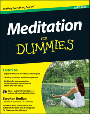 Cover art for Meditation For Dummies