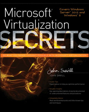 Cover art for Microsoft Virtualization Secrets