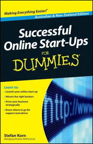 Cover art for Successful Online Start-ups for Dummies
