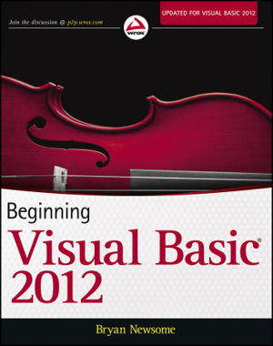 Cover art for Beginning Visual Basic 2012