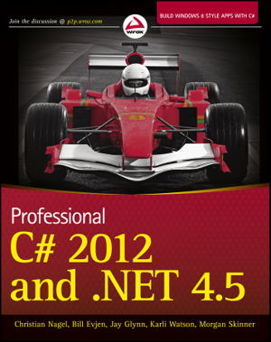 Cover art for Professional C# 2012 and .NET 4.5