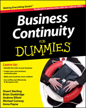 Cover art for Business Continuity For Dummies
