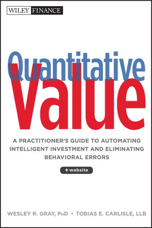 Cover art for Quantitative Value, + Web Site