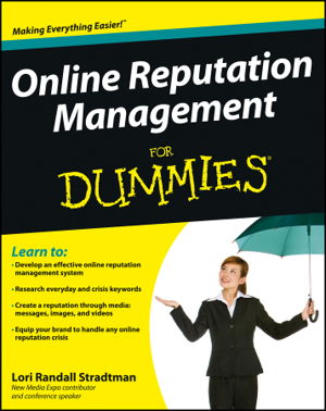 Cover art for Online Reputation Management For Dummies