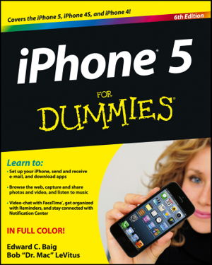Cover art for iPhone 5 For Dummies