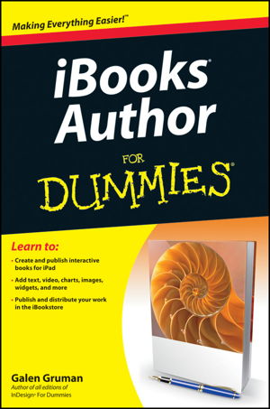 Cover art for iBooks Author For Dummies