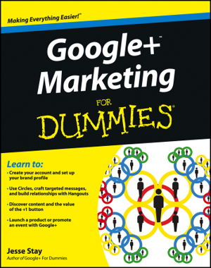 Cover art for Google+ Marketing For Dummies