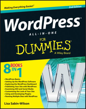 Cover art for Wordpress All-In-One for Dummies, 2nd Edition