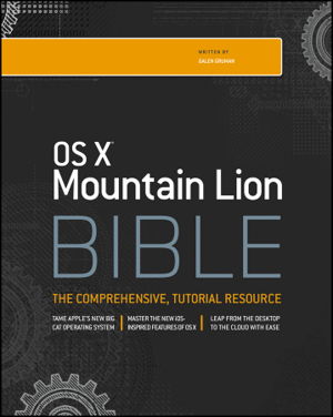 Cover art for OS X Mountain Lion Bible