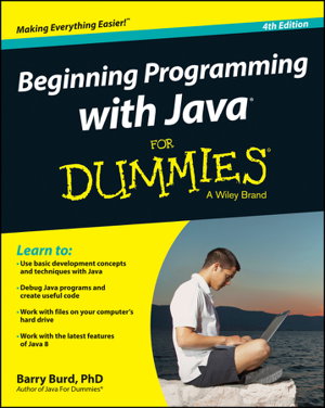 Cover art for Beginning Programming with Java for Dummies