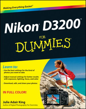 Cover art for Nikon D3200 for Dummies
