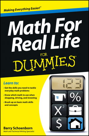 Cover art for Math For Real Life For Dummies