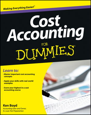 Cover art for Cost Accounting For Dummies