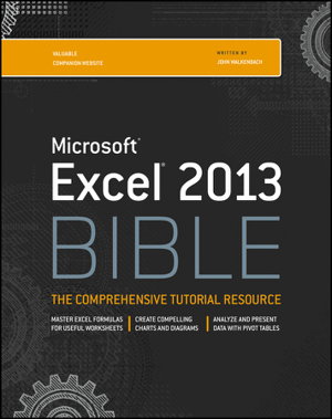 Cover art for Excel 2013 Bible