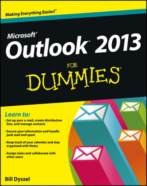 Cover art for Outlook 2013 for Dummies