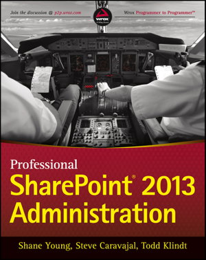 Cover art for Professional SharePoint 2013 Administration