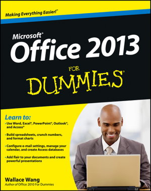 Cover art for Office 2013 For Dummies, Book + DVD Bundle
