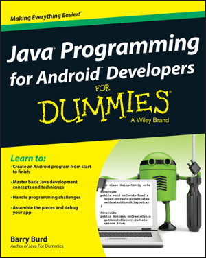 Cover art for Java Programming for Android Developers for Dummies