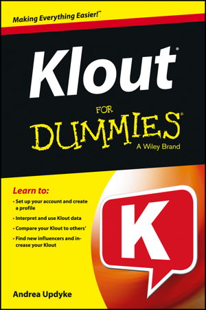Cover art for Klout For Dummies