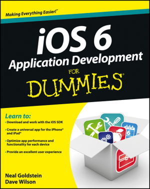 Cover art for IOS 6 Application Development For Dummies