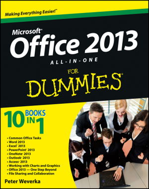 Cover art for Office 2013 All-in-One For Dummies