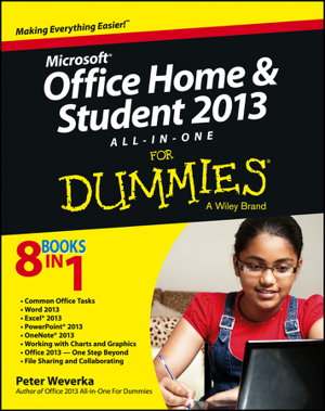 Cover art for Microsoft Office Home & Student Edition 2013 All-in-One For Dummies