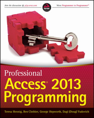 Cover art for Professional  Access 2013 Programming