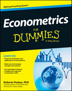 Cover art for Econometrics For Dummies