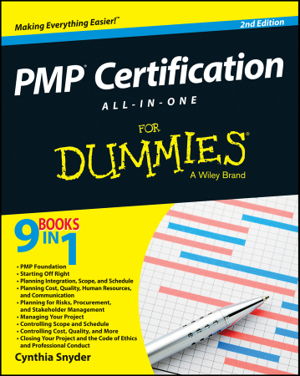 Cover art for PMP Certification All-in-One For Dummies
