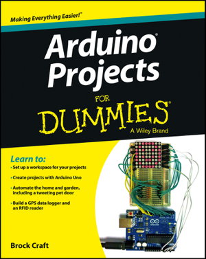 Cover art for Arduino Projects For Dummies