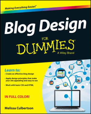Cover art for Blog Design For Dummies
