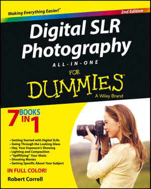 Cover art for Digital SLR Photography All-in-One For Dummies