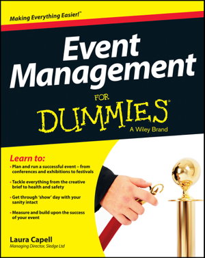Cover art for Event Management For Dummies