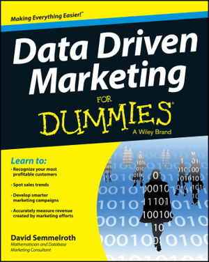 Cover art for Data Driven Marketing For Dummies