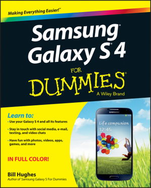Cover art for Samsung Galaxy S 4 For Dummies