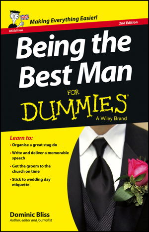 Cover art for Being the Best Man For Dummies