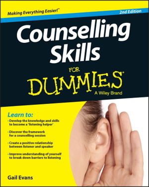 Cover art for Counselling Skills For Dummies