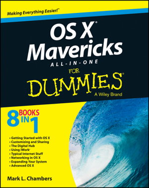 Cover art for OS X Mavericks All-in-one For Dummies