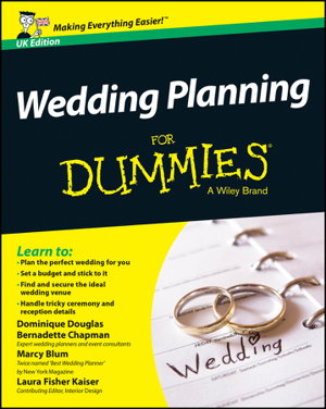 Cover art for Wedding Planning For Dummies