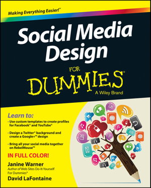 Cover art for Social Media Design for Dummies