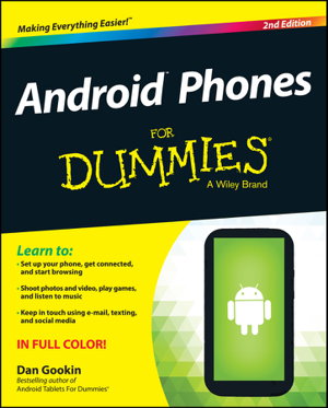 Cover art for Android Phones For Dummies