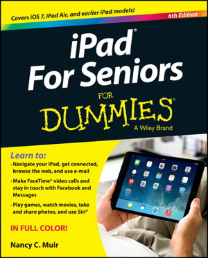 Cover art for Ipad for Seniors for Dummies