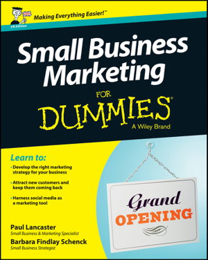 Cover art for Small Business Marketing for Dummies